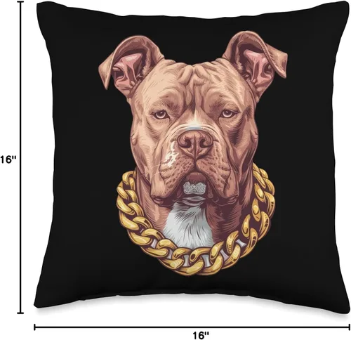 Miniatura 4 de Elegante almohada americana con collar de cadena dorada