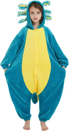 Miniatura 3 de DELEY Unisex One Piece Animal Kids Onesie, Animal Pajamas Halloween Cosplay Costume for Women and Mens Parent-Child Sleepwear