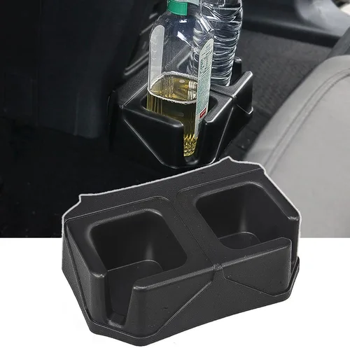 Soporte de bandeja de almacenamiento para Ford Bronco 2021 2022 2023 2024, accesorios interiores, organizador negro, organizador trasero doble extra