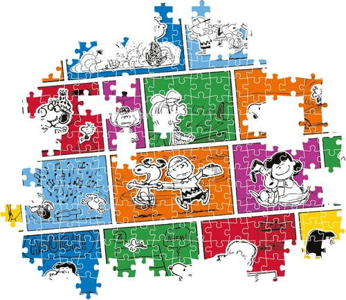 Miniatura 5 de Clementoni - 39803 - Puzzle Peanuts - Rompecabezas de 1000 piezas, rompecabezas para adultos, rompecabezas de cómic - Hecho en Italia