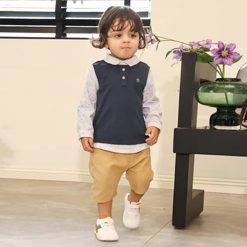 Miniatura 3 de Zapatos de bebé para niños y niñas, primeros caminantes, animales lindos, tenis para niños pequeños, suela de goma