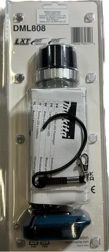 Miniatura 10 de Makita DML808 18V LXT Litio-Ion Inalámbrico L.E.D. Linterna de haz ajustable, linterna solamente
