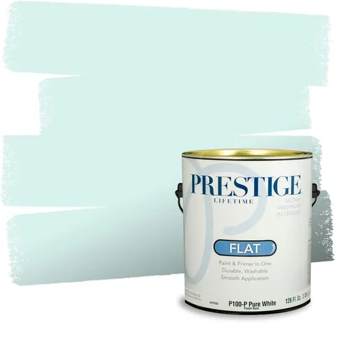 Miniatura 283 de Pintura Exterior + imprimación PRESTIGE, todo-en-uno, 1 galón, acabado mate, color comparable al Valspar* Royal Gray* VS151-Gris real