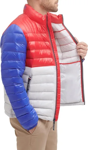 Miniatura 4 de Tommy Hilfiger Chaqueta de plumón auténtico para hombre, comprimible