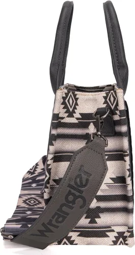 Miniatura 4 de Wrangler - Cartera para tarjetas de crédito para mujer, estilo bohemio, azteca, con bolsillo con cremallera