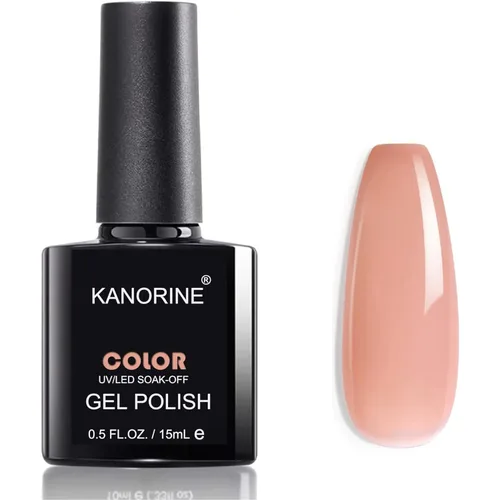 Miniatura 12 de 15ml de esmalte de uñas en gel UV/LED, esmalte de uñas en gel blanco lechoso nude, esmalte de uñas en gel blanco lechoso translúcido, color de D1