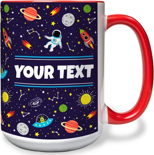 Miniatura 35 de Taza personalizada para niños – Mariposas – Nombre/texto personalizado, chocolate caliente de cerámica, cacao/taza de café para niñas, regalo
