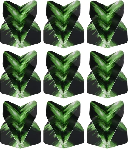 Miniatura 7 de PATIKIL Dart Flights - Paquete de accesorios de dardos estándar PET para punta de acero