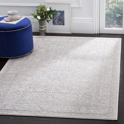 Miniatura 13 de SAFAVIEH Alfombra de área de 8 x 10 pies - Colección Reflection - Grande - Beige y crema, no desprende pelusa y es fácil de limpiar, ideal para sala