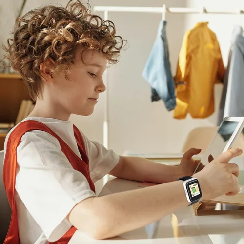 Miniatura 5 de Correas de nailon NewJourney compatibles con el reloj SyncUP para niños 2/1, correa de reemplazo transpirable con gancho y bucle para niños y niñas