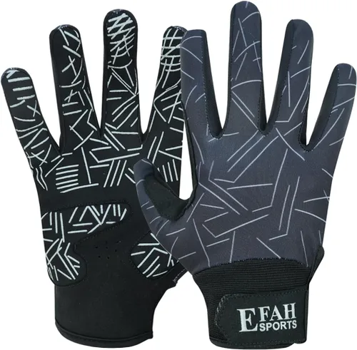 Guantes de bateo de béisbol EFAH SPORTS para jóvenes, adultos, hombres, niños y niños con acolchado, cómodos guantes de bateo de sóftbol con palmas