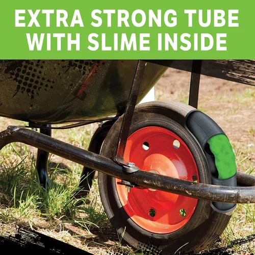 Miniatura 2 de Slime 30010 Tubo interior para carretillas, camiones de mano, compresores, cortacéspedes, scooters, remolques y más, extra fuerte, incluye sellador