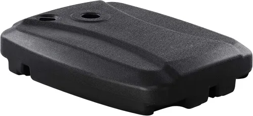 Miniatura 12 de Tangkula Base universal de sombrilla compensada, base resistente rellena de agua y arena con base cruzada y ruedas, soporte de paraguas con ruedas