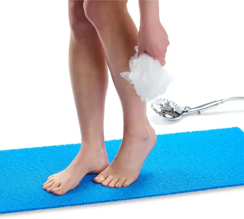 Miniatura 37 de Tapete de ducha antideslizante para bañera - Tapete de baño de lufa para baño - Tapete de baño de 40 x 16 pulgadas - Alfombra de baño antideslizante