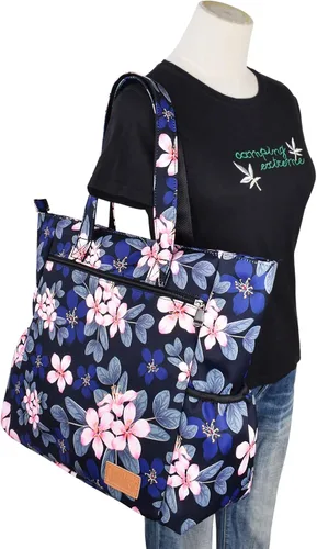 Miniatura 64 de CLOUDMUSIC Bolsa de hombro para enfermeras, profesores, trabajo, gimnasio, viajes, playa, mujeres, con gran capacidad, impermeable