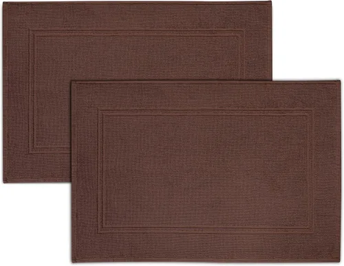 Miniatura 17 de Tens Towels Paquete de 2 alfombrillas de baño 100% algodón, 20 x 32 pulgadas, súper absorbentes, toallas de piso de calidad hotelera premium