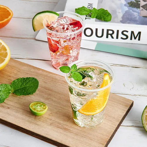 Miniatura 3 de Lilymicky Paquete de 500 vasos de plástico transparente de 7 onzas, vasos desechables para fiestas de cumpleaños, pícnics, ceremonias y cualquier