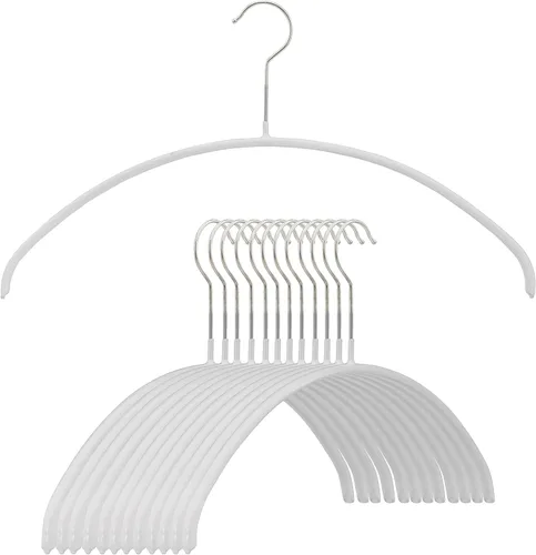 Miniatura 14 de Mawa de Reston Lloyd Serie Euro - Perchero de acero antideslizante de ahorro de espacio para camisas, vestidos, suéteres, Estilo 40/P, cobre