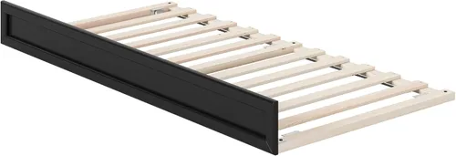 Miniatura 3 de AFI, Mid-Century Modern Trundle Bed, Twin, Black