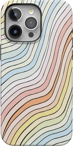 Miniatura 40 de Funda Casely para iPhone 15 Pro Max Todas las sonrisas Adhesivo de cara sonriente Compatible con MagSafe Diseño protector audaz