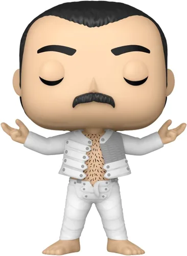 Miniatura 2 de Funko Pop! Rocks: Queen - F. Freddie Mercury - (I was Born to Love You) - Figura de vinilo coleccionable - Idea de regalo - Producto
