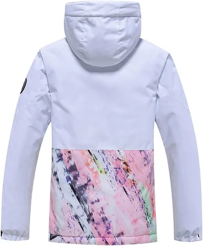Miniatura 5 de Chaqueta y pantalones de esquí para mujer, impermeables, resistentes al viento, traje de nieve aislado, abrigo de snowboard