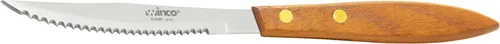 Miniatura 14 de Winco Cuchillos para carne, hoja de 4 pulgadas, HDL de madera