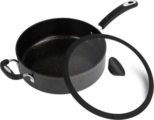 Miniatura 31 de La cacerola de piedra todo en uno y olla de cocina de Ozeri – 100% APEO, GenX, PFBS, PFOS, PFOA, NMP y revestimiento de fabricación alemana sin NEP