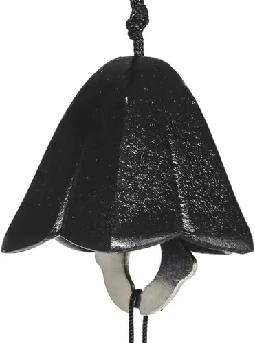 Miniatura 2 de 1 campanilla de viento tradicional japonesa de la suerte para exteriores, Iwachu de hierro fundido bendice templo, campanas de viento pequeñas