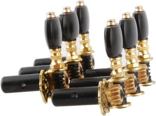 Miniatura 4 de Mr.Power Afinadores de guitarra, cabezales de máquina de 3+3 juegos de teclas de afinación, clavijas de cuerda para guitarra clásica