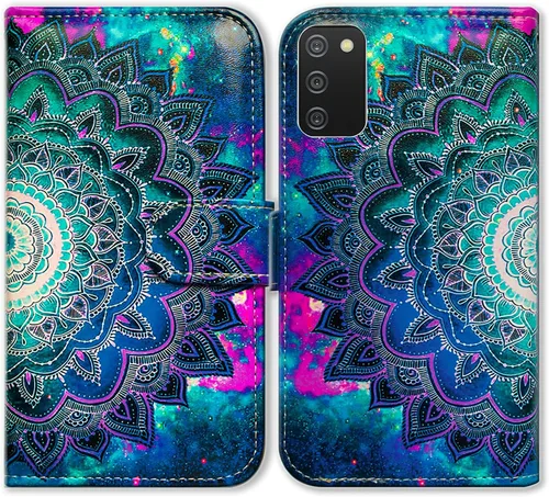 Miniatura 16 de Bcov Funda para Samsung Galaxy A02s, diseño de pájaro negro y verde con tapa para teléfono con ranura para tarjeta y soporte para Samsung Galaxy A02s