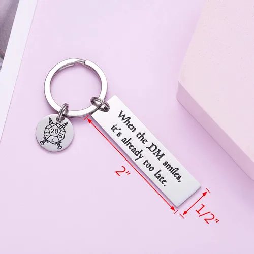 Miniatura 2 de Melix Home Dungeons and Dragons Gifts - Llavero con diseño de mazmorra