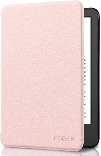 Miniatura 13 de CoBak Funda para Todos los Kindle Nuevos de 6 Pulgadas 2024 y 2022 (11ª Generación) - Cubierta Inteligente de Cuero PU, Suspensión y Activación