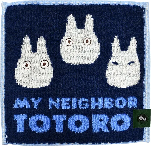 Studio Ghibli Marushin - My Neighbor Totoro - Mame Mini Towel Series (Pequeño Totoro Blanco), vía Bandai