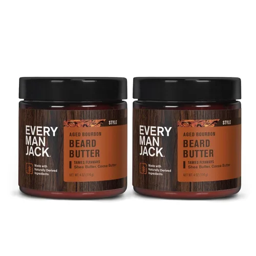 Miniatura 10 de Every Man Jack Mantequilla para Barba - Fragancia de Bourbon Añejo - Hidrata y Estiliza Barbas Secas y Rebeldes Mientras Alivia la Picazón