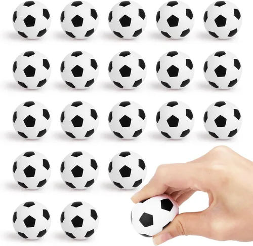 Miniatura 11 de Mini pelotas de béisbol para el estrés, paquete de 20 unidades, mini espuma de béisbol, juguete ansioso, juguete deportivo para niños, escuela