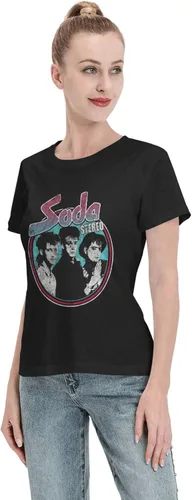 Miniatura 4 de Soda Stereo T Shirt Womens Summer Tee Casual Short Sleeve T-Shirts