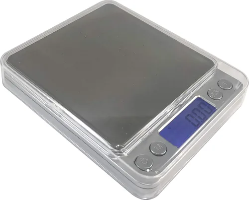 Miniatura 3 de Optima Home Scales TI-502 - Báscula de bolsillo (tamaño grande), color plateado