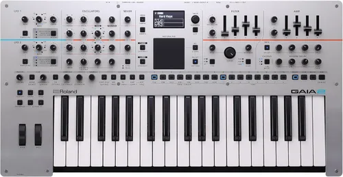 Roland GAIA 2 sintetizador | Capacidades sónicas avanzadas | Motor de sonido híbrido que combina síntesis de tabla de ondas y síntesis virtual