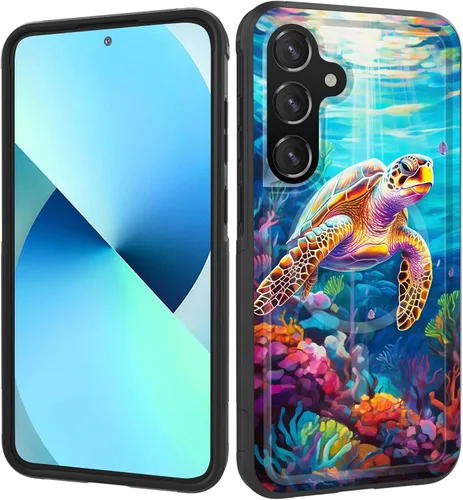 Miniatura 158 de Funda magnética para Galaxy A16 5G, [compatible con MagSafe] [protección contra caídas de grado militar] Funda resistente a prueba de golpes
