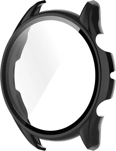 Miniatura 5 de TenCloud Fundas compatibles con Amazfit GTR 3 Pro/GTR 3 Watch Case Soft TPU a prueba de golpes, protector de pantalla para Amazfit GTR 3 Pro Negro
