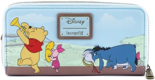 Miniatura 2 de Loungefly x Disney Winnie the Pooh - Cartera con cremallera para celebración del 95 aniversario, Varios colores, Cartera con cremallera