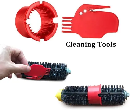 Miniatura 3 de Paquete de 6 piezas de repuesto de cerdas y cepillo batidor flexible para iRobot Roomba 600 700 Series Partes de aspirador Reposición 614 630 645