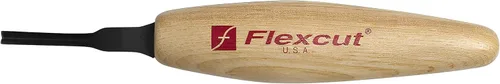 Miniatura 10 de Flexcut Herramientas de tallado de madera Herramienta de micro separación 45 grados 0.118 in Hoja de acero de alto carbono 1095 afilada
