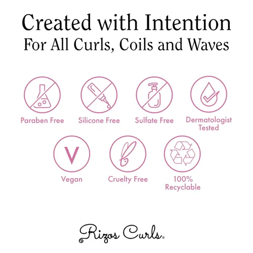 Miniatura 6 de Rizos Curls Kit de viaje de 4 pasos para cabello rizado: crema definidora de rizos, champú, acondicionador, refresca y desenreda