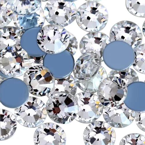 2880 diamantes de imitación termoadhesivos de imitación de cristal con parte trasera plana para manualidades, manualidades, ropa, zapatos,