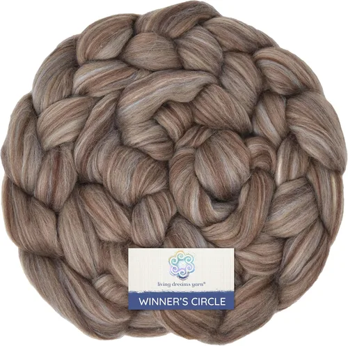 Miniatura 11 de Winner's Circle - Fibra merino superfina para hilar y fieltro. Mezcla superior peinada súper suave en impresionantes mezclas de colores, especias