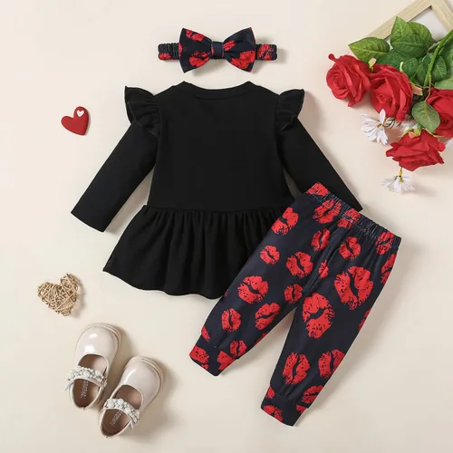 Miniatura 3 de Ropa de bebé recién nacida, camiseta sin mangas, pantalones cortos florales con diadema para bebé niña de verano