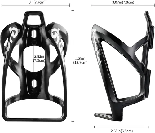 Miniatura 2 de Suruid Portabotellas de agua para bicicleta, ultraligero, soporte universal para botellas de bicicleta, ciclismo, MTB, bicicletas