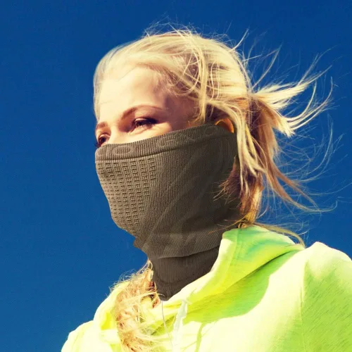Miniatura 4 de EXIO - Polainapasamontañas abrigador para el cuello, en invierno (1 paquete o 2 paquetes) Cobertura facial a prueba de viento para esquí, snowboard